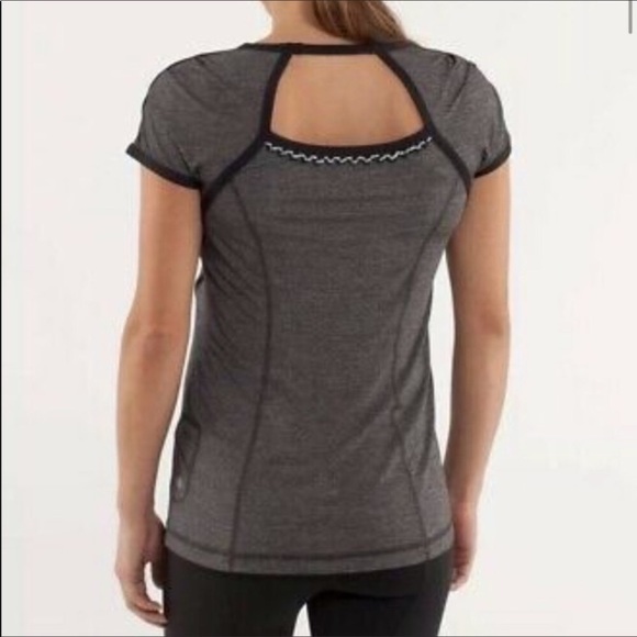 lululemon athletica Tops - Lululemon run team spirit top EUC